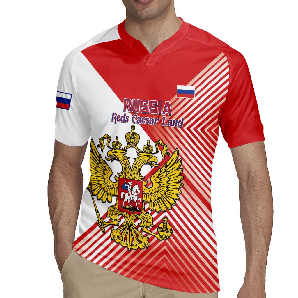 Custom Russia Volleyball Rugby Jersey Reds Caesar Land Dynamic Style
