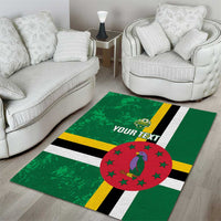 Custom Dominica Football Area Rug 2025 Go Dominik