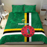 Custom Dominica Football Bedding Set 2025 Go Dominik