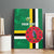 Custom Dominica Football Canvas Wall Art 2025 Go Dominik