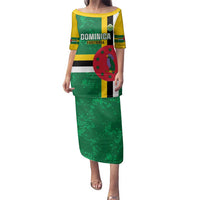 Custom Dominica Football Family Matching Puletasi and Hawaiian Shirt 2025 Go Dominik