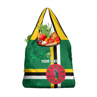 Custom Dominica Football Grocery Bag 2025 Go Dominik