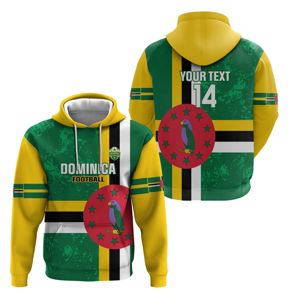 Custom Dominica Football Hoodie 2025 Go Dominik