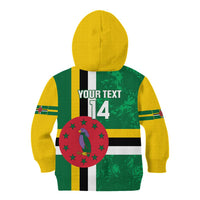 Custom Dominica Football Kid Hoodie 2025 Go Dominik