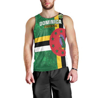 Custom Dominica Football Men Tank Top 2025 Go Dominik