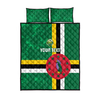 Custom Dominica Football Quilt Bed Set 2025 Go Dominik