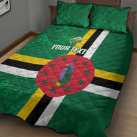 Custom Dominica Football Quilt Bed Set 2025 Go Dominik