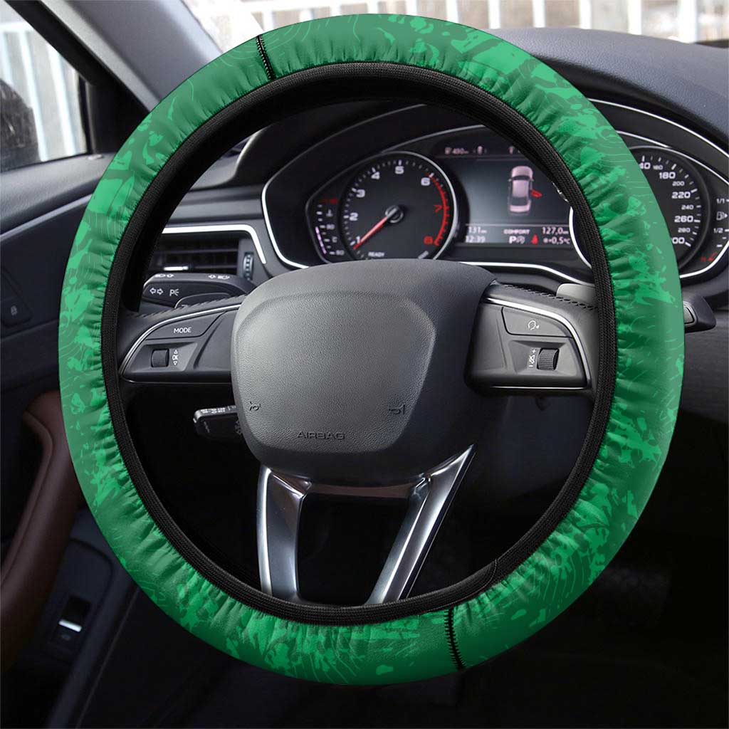 Dominica Football Steering Wheel Cover 2025 Go Dominik