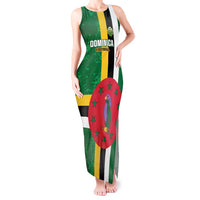 Custom Dominica Football Tank Maxi Dress 2025 Go Dominik