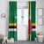 Custom Dominica Football Window Curtain 2025 Go Dominik