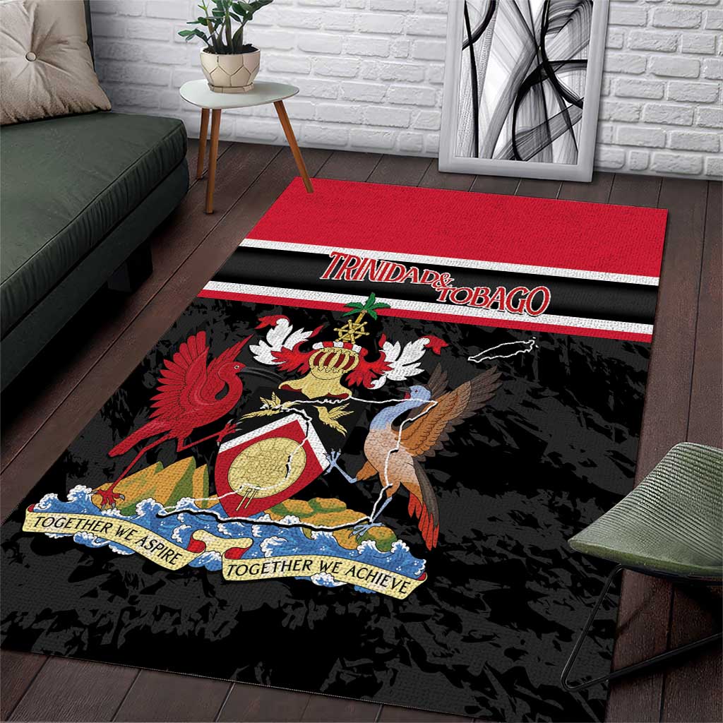 Trinidad and Tobago Area Rug Together We Aspire Together We Achieve
