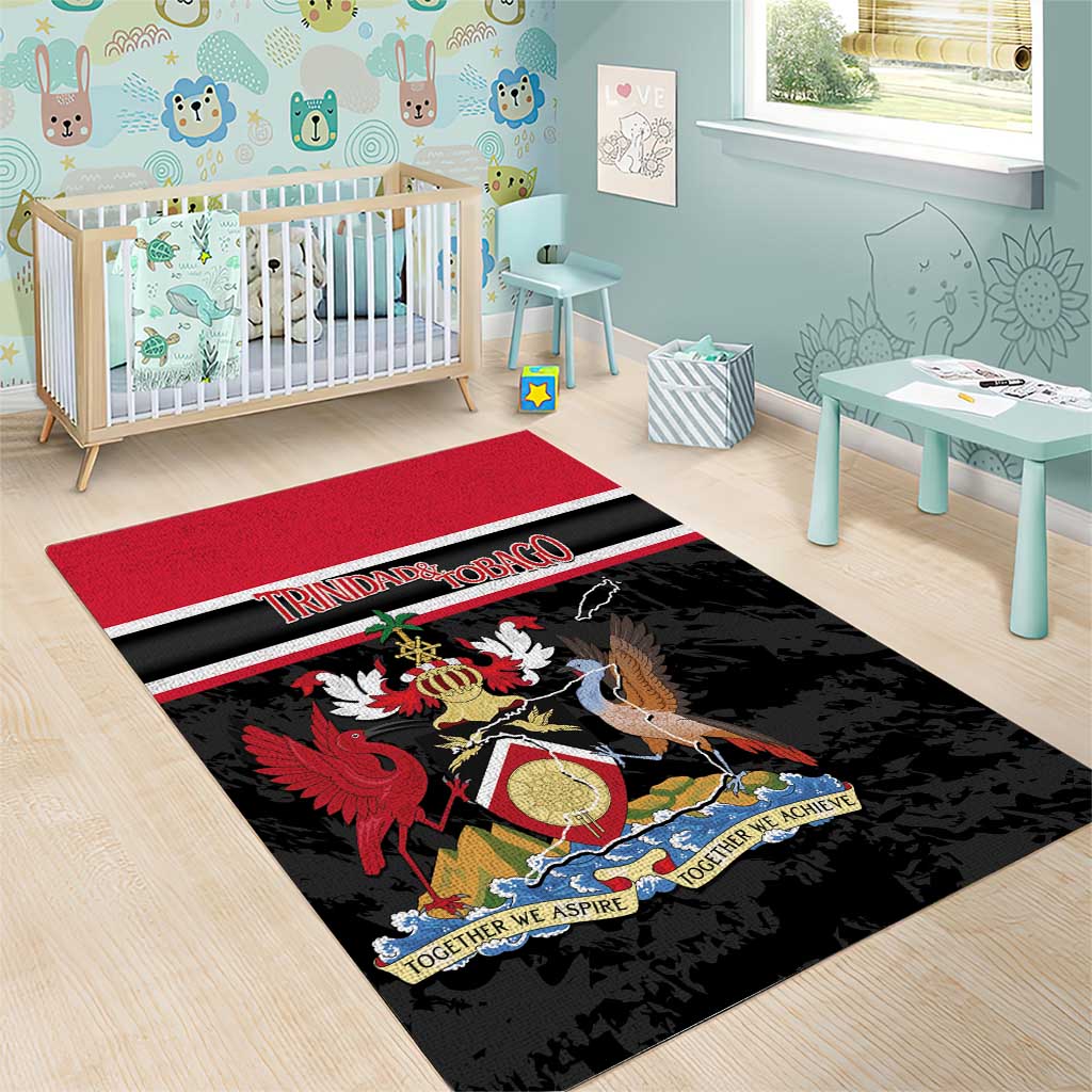 Trinidad and Tobago Area Rug Together We Aspire Together We Achieve