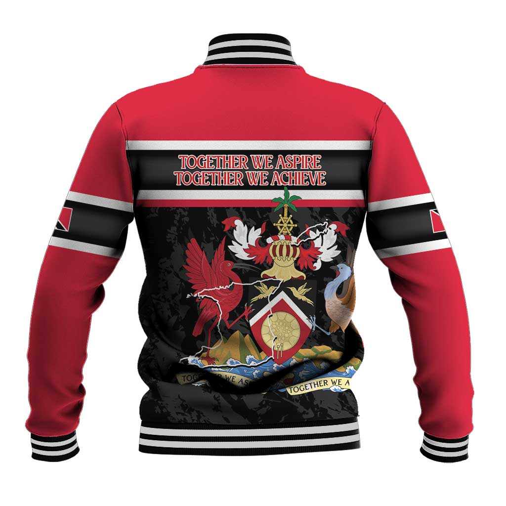 Trinidad and Tobago Baseball Jacket Together We Aspire Together We Achieve
