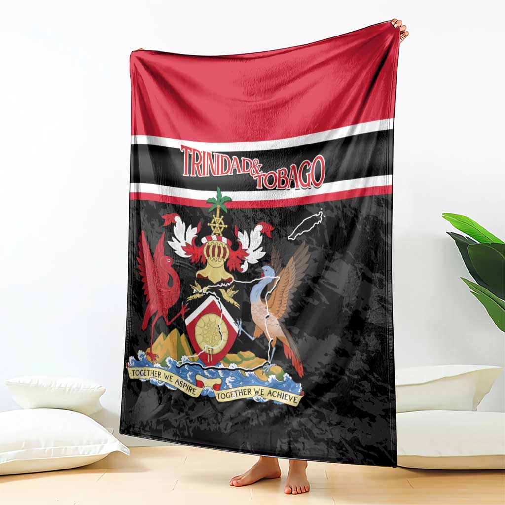 Trinidad and Tobago Blanket Together We Aspire Together We Achieve