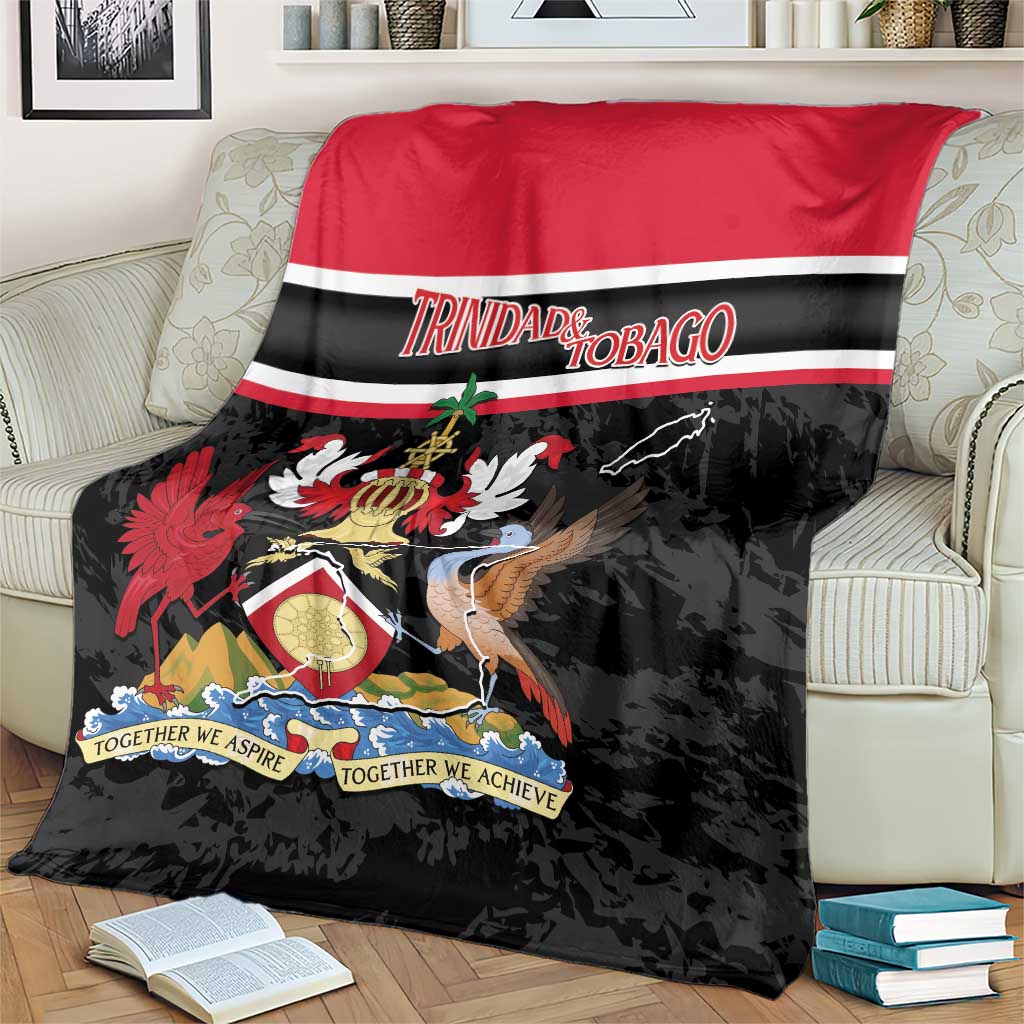 Trinidad and Tobago Blanket Together We Aspire Together We Achieve