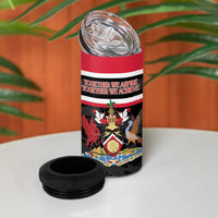 Trinidad and Tobago 4 in 1 Can Cooler Tumbler Together We Aspire Together We Achieve