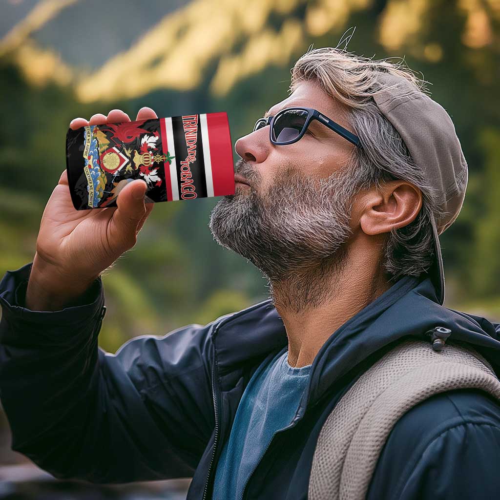 Trinidad and Tobago 4 in 1 Can Cooler Tumbler Together We Aspire Together We Achieve