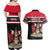 Trinidad and Tobago Couples Matching Off Shoulder Maxi Dress and Hawaiian Shirt Together We Aspire Together We Achieve