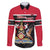 Trinidad and Tobago Family Matching Long Sleeve Bodycon Dress and Hawaiian Shirt Together We Aspire Together We Achieve