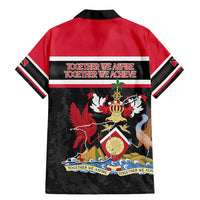 Trinidad and Tobago Family Matching Mermaid Dress and Hawaiian Shirt Together We Aspire Together We Achieve