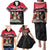 Trinidad and Tobago Family Matching Puletasi and Hawaiian Shirt Together We Aspire Together We Achieve