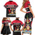 Trinidad and Tobago Family Matching Short Sleeve Bodycon Dress and Hawaiian Shirt Together We Aspire Together We Achieve