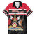 Trinidad and Tobago Family Matching Short Sleeve Bodycon Dress and Hawaiian Shirt Together We Aspire Together We Achieve