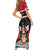 Trinidad and Tobago Family Matching Short Sleeve Bodycon Dress and Hawaiian Shirt Together We Aspire Together We Achieve