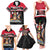 Trinidad and Tobago Family Matching Tank Maxi Dress and Hawaiian Shirt Together We Aspire Together We Achieve