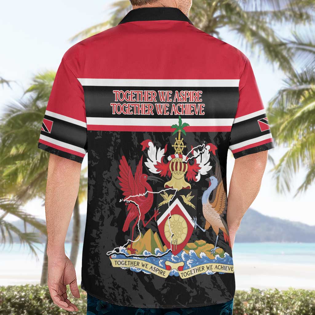 Trinidad and Tobago Hawaiian Shirt Together We Aspire Together We Achieve