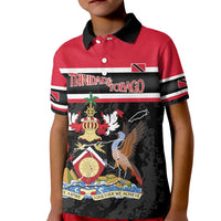 Trinidad and Tobago Kid Polo Shirt Together We Aspire Together We Achieve
