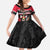 Trinidad and Tobago Kid Short Sleeve Dress Together We Aspire Together We Achieve