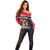Trinidad and Tobago Off Shoulder Sweater Together We Aspire Together We Achieve