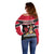 Trinidad and Tobago Off Shoulder Sweater Together We Aspire Together We Achieve