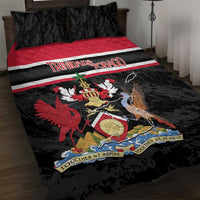 Trinidad and Tobago Quilt Bed Set Together We Aspire Together We Achieve