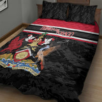 Trinidad and Tobago Quilt Bed Set Together We Aspire Together We Achieve