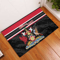 Trinidad and Tobago Rubber Doormat Together We Aspire Together We Achieve