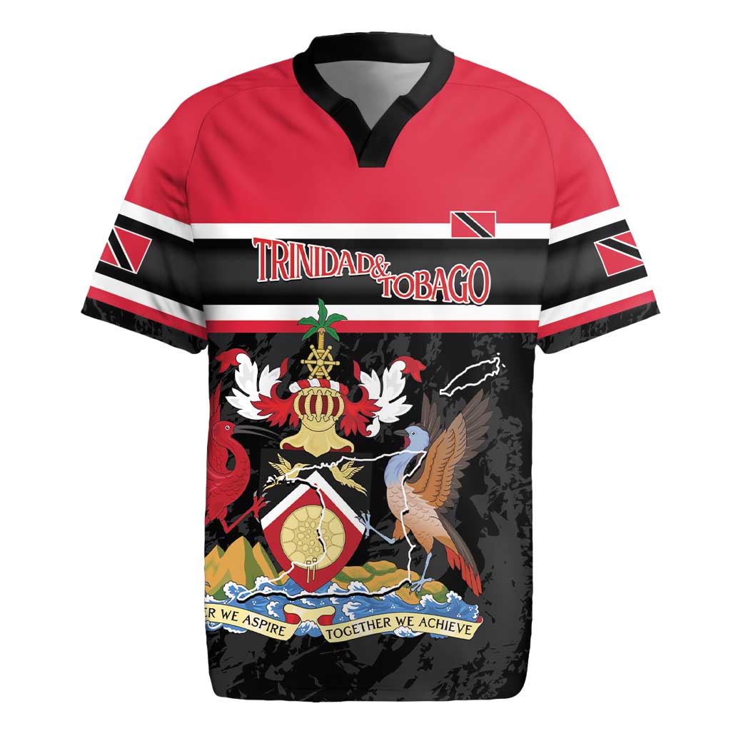 Trinidad and Tobago Rugby Jersey Together We Aspire Together We Achieve