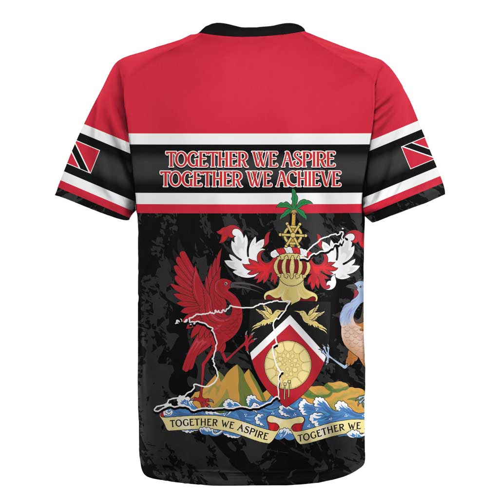 Trinidad and Tobago Rugby Jersey Together We Aspire Together We Achieve