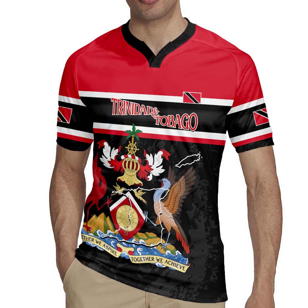 Trinidad and Tobago Rugby Jersey Together We Aspire Together We Achieve