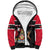 Trinidad and Tobago Sherpa Hoodie Together We Aspire Together We Achieve