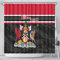 Trinidad and Tobago Shower Curtain Together We Aspire Together We Achieve