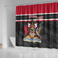 Trinidad and Tobago Shower Curtain Together We Aspire Together We Achieve
