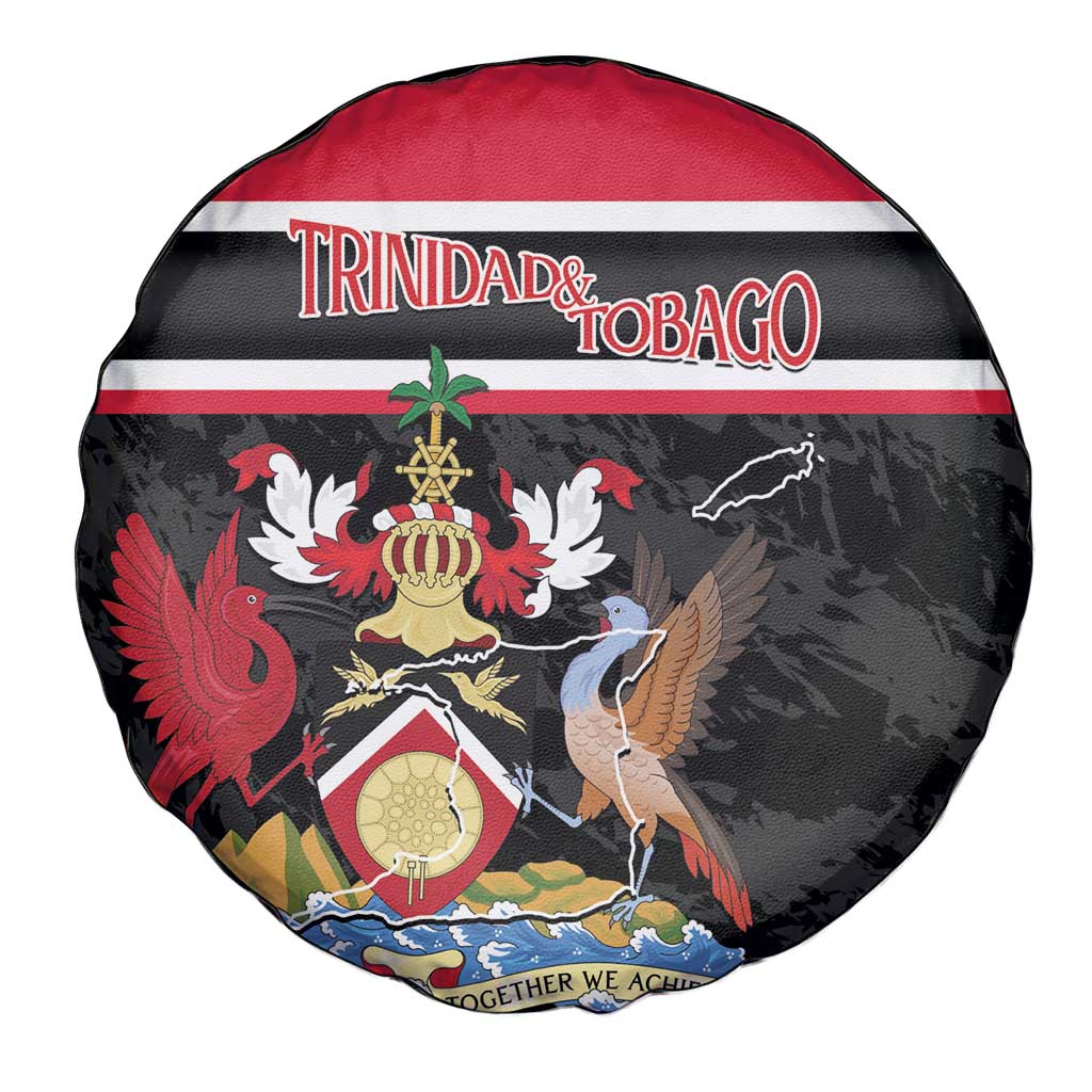 Trinidad and Tobago Spare Tire Cover Together We Aspire Together We Achieve