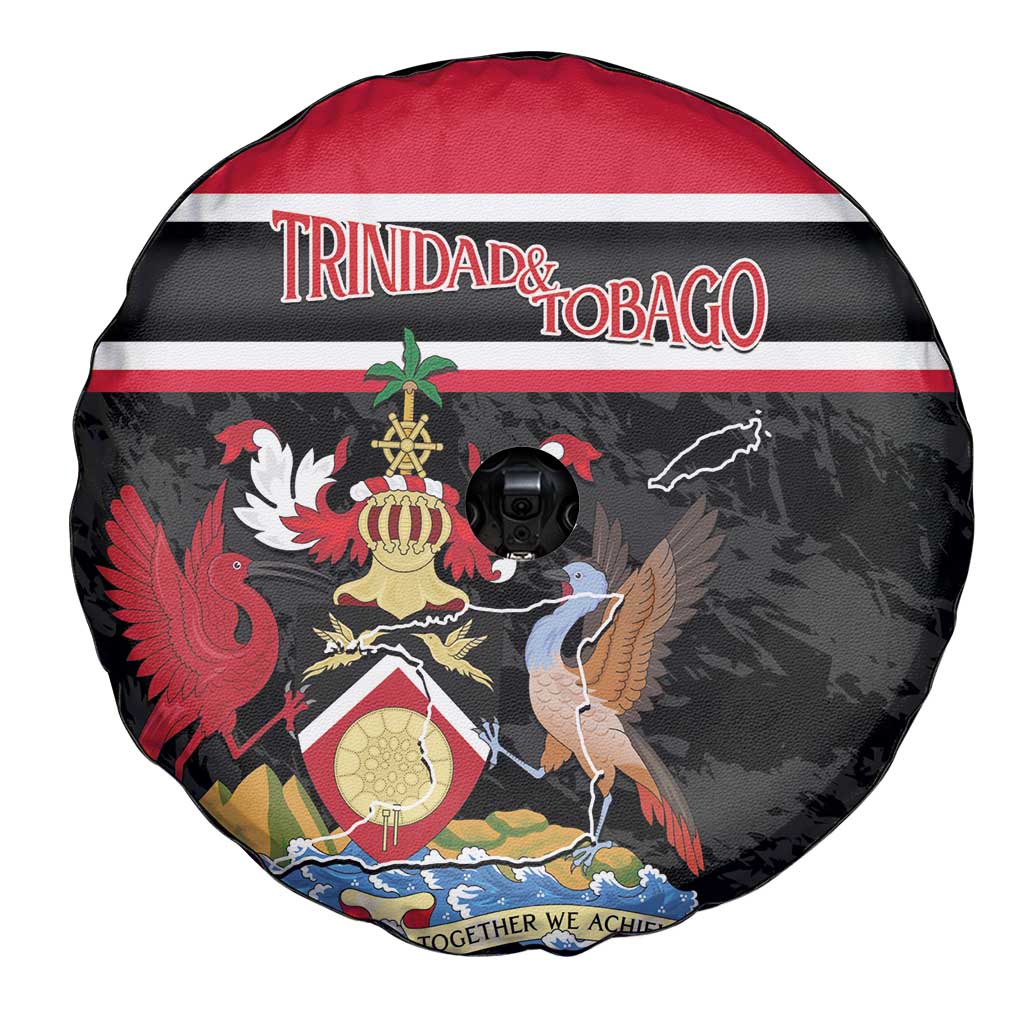 Trinidad and Tobago Spare Tire Cover Together We Aspire Together We Achieve