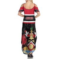 Trinidad and Tobago Summer Maxi Dress Together We Aspire Together We Achieve