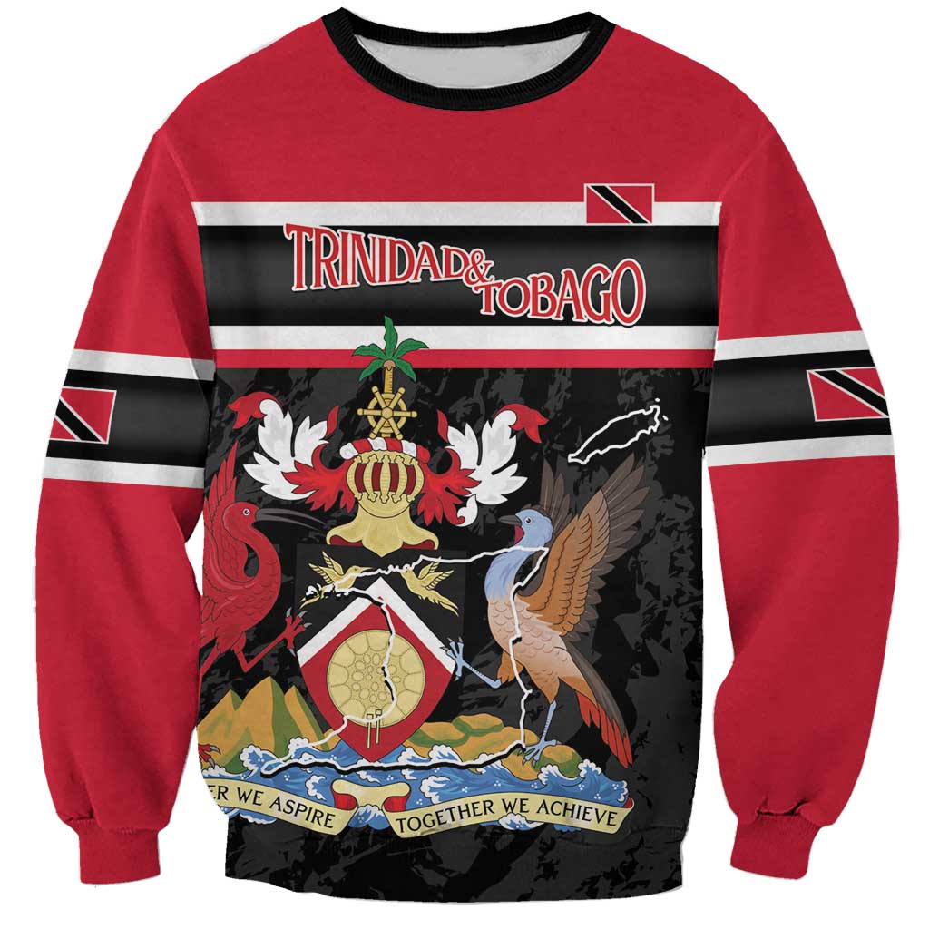Trinidad and Tobago Sweatshirt Together We Aspire Together We Achieve