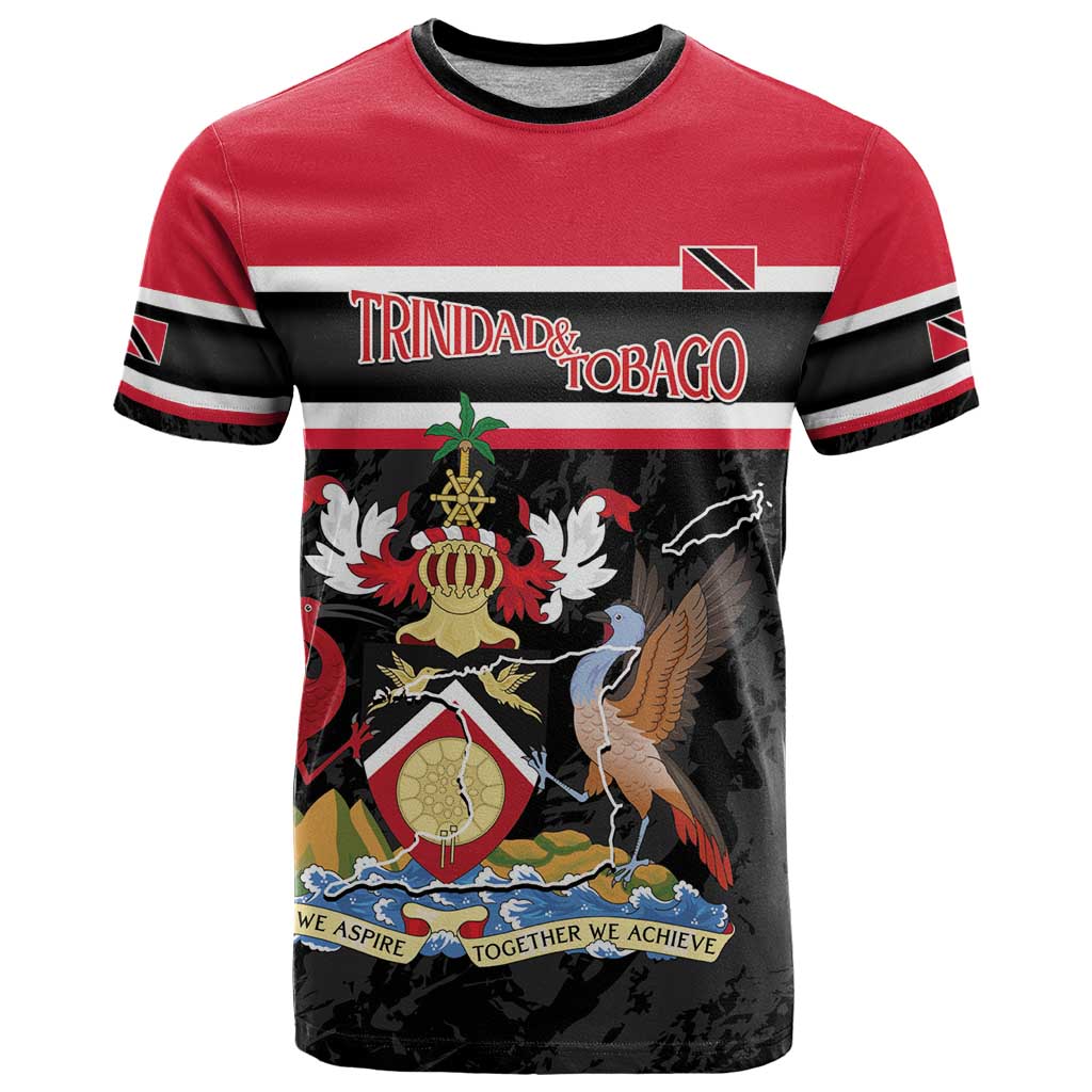 Trinidad and Tobago T Shirt Together We Aspire Together We Achieve