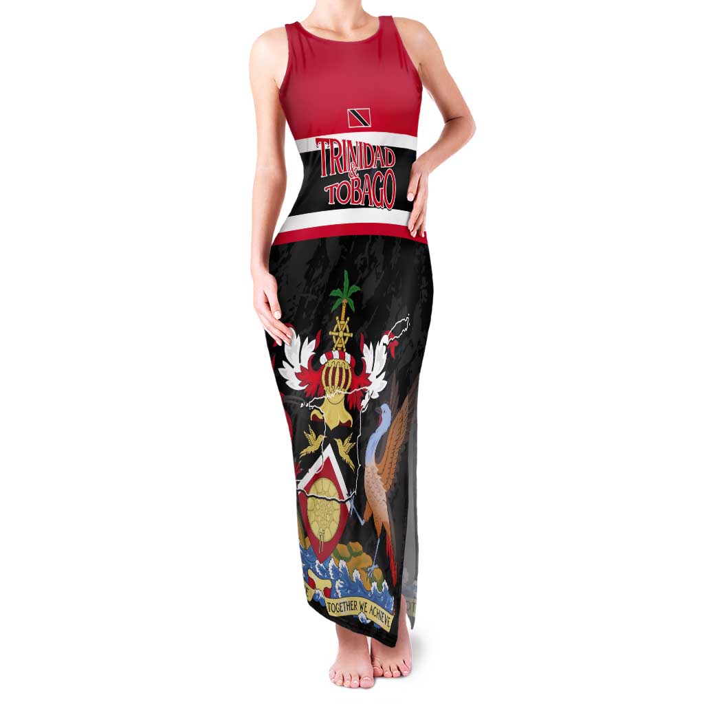 Trinidad and Tobago Tank Maxi Dress Together We Aspire Together We Achieve