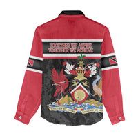 Trinidad and Tobago Women Casual Shirt Together We Aspire Together We Achieve